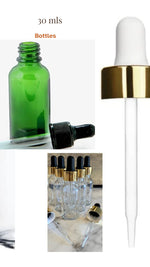Load image into Gallery viewer, 30 ML Boston dropper bottles ( Clear)